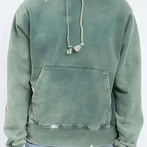 เสื้อฮู้ดดี้ผู้ชายแบบสวมหัว ดีไซน์ย้อมสีแบบแอซิดวอช ปรับแต่งได้ตามต้องการ กำลังเป็นที่นิยม เสื้อฮู้ดดี้ผู้ชายคุณภาพสูง รุ่นครอปปี 2026 - Product Image 2