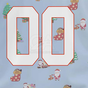 Vêtements d'équipe festifs aux couleurs saisonnières et en tissu respirant pour les événements sportifs de fin d'année, maillot de baseball de Noël - Product Image 6