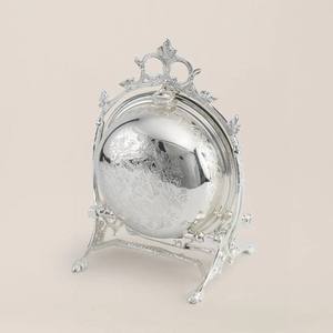 Latest silver Biscuit <b>Box</b> Double Shell Brass <b>Folding</b> Serving Platter Victorian Charm Biscuit Caddy Biscuit Barrel <b>Box</b> - Product Image 1