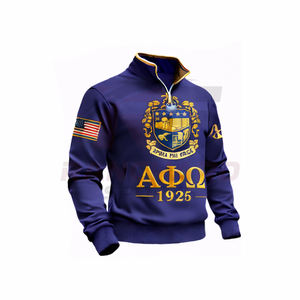 Pulls personnalisés haut de gamme brodés de lettres grecques pour les fraternités – Sweat-shirts et pulls à lettres grecques pour hommes et femmes - Product Image 2