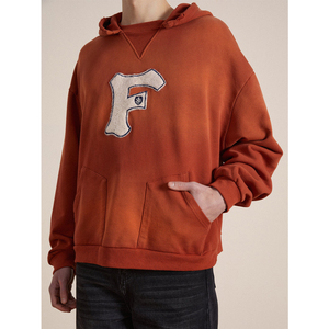 Sweat à capuche décontracté pour homme en polaire douce, coupe ample et oversize, style streetwear tendance, vente en gros - Product Image 2