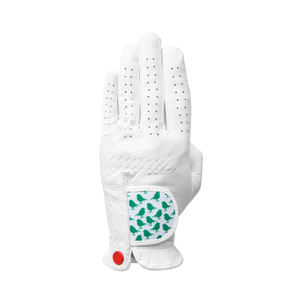 Guantes de Golf de Cuero Genuino para Hombre y Mujer, con Logotipo Personalizado del Club, Suaves, Transpirables, Resistentes a la Humedad, Agarre Antideslizante, de Piel de Oveja - Product Image 1