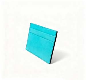 [Customised Logo] Genuine Cowhide Top Grain Leather Card Holder for Men & Women Fashion Style - Product Image 2