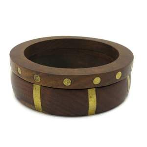 Cendrier en bois décoratif écologique pour table à fumer, cendrier de table - Product Image 1