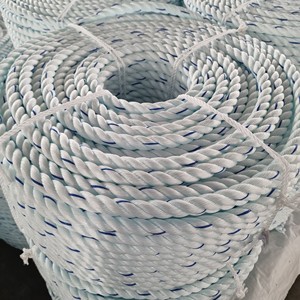 Cuerda trenzada PP resistente a los rayos UV 26mm 28mm 30mm 3 hebras, cuerda de polipropileno al por mayor, cuerda Danline PP DE FÁBRICA DE Vietnam - Product Image 5