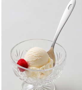 Cuchara para servir de acero inoxidable, mango largo, pulido espejo, apta para lavavajillas, diseño minimalista para uso en utensilios de cocina - Product Image 3