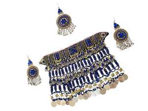 Customer Demanding Hot Selling Women's Afghan Jewelry <b>Sets</b> Wholesale Low MOQ <b>Cheap</b> Price Afghani Traditional Jewellery <b>Set</b> - Product Image 4