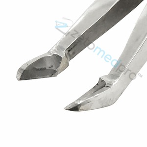 Zetomed Pro Angular Cutter Pliers MA-98-0-1332 – <b>Tungsten</b> <b>Carbide</b> Jaws Heavy Duty Jewelry Setting Tool | High Quality Stainless - Product Image 2