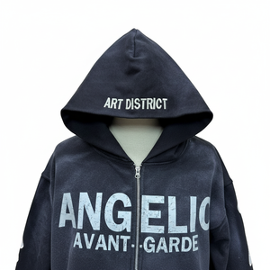 Private label personalized logo most Demanded Zipper hoodie screen Printed and embriodry logo factory made cheap price hoodie - Product Image 3