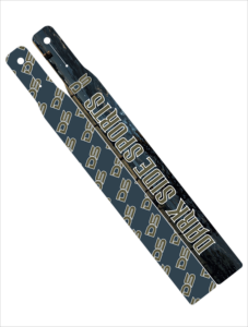 Ceinture de football américain avec drapeau à déchirer, boucle noire, 2 rubans - Product Image 2