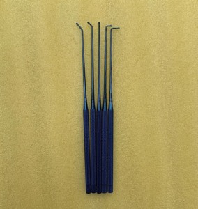 Juego de 5 Micro Dissectores de Bola Neuroquirúrgicos de Acero Inoxidable Alemán Reutilizables y Autoclavables - Product Image 1