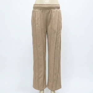 Ensemble de survêtement beige uni à capuche pour femme, haut à manches longues et pantalon long, tenue décontractée d'automne - Product Image 2