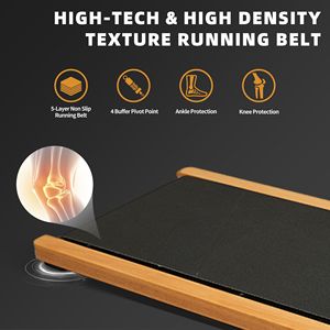 Tapis Roulant Portatile Compatto con Inclinazione del 6% per Casa e Ufficio, Design Verticale - Product Image 5