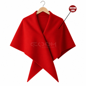 Cosh International Sorority Sisterhood Blanket Shawls Wraps Winter Open Front Poncho <b>Cape</b> Oversized Cardigan Sweater Wool - Product Image 5