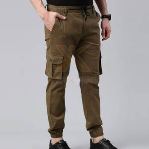 Pantalones Cargo de Alta Calidad de Marca Privada, Nuevo Diseño, Color Sólido - Product Image 2