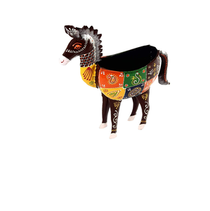 Soporte Decorativo con Forma de Caballo de Hierro de la Mejor Calidad para Decoración de Mesa y Hogar, Ideal para Suculentas y Flores - Product Image 2