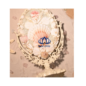 บลูโลตัส คอลเลคชั่นเปลือกหอยธรรมชาติทำมือ เป็นมิตรกับสิ่งแวดล้อม รูปทรงและสีสันหลากหลาย สำหรับตกแต่งบ้าน งานฝีมือธีมธรรมชาติ - Product Image 3