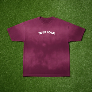 Camiseta de Hombre Personalizada con Logotipo, Lavado Ácido, 100% Algodón, Estilo Vintage, Oversize, Diseño en Blanco, Tejido Ecológico y Transpirable - Product Image 2