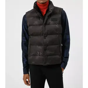 Veste d'hiver professionnelle respirante pour hommes, sans manches, en duvet, confortable, logo personnalisé, haute qualité, vente en gros - Product Image 2