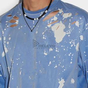 Distressed <b>t</b>-<b>shirts</b> for men210gsm Cotton Men's <b>T</b>-<b>Shirt</b> Plain Crew Neck High Quality Casual Male Clothing - Product Image 5