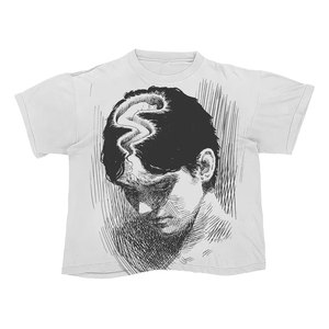 เสื้อยืดผ้าฝ้ายผู้ชายแขนสั้นพิมพ์ลาย Broken House ดีไซน์ลำลอง คอกลม ทรงปกติ - Product Image 4