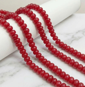 Cuentas de piedras preciosas Zed Rondelle al por mayor, hebras de piedras preciosas naturales a granel, cuentas de piedras sueltas para la fabricación de joyas - Product Image 1