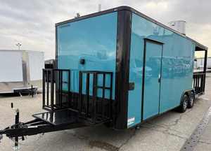 Remolque de Concesiones para BBQ y Venta de Comida MINT 2026 de Acero de Calidad, 8.5' x 24' |   Comercio Minorista Móvil - Product Image 1