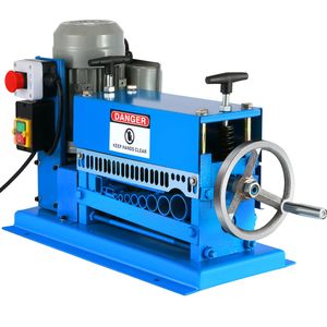 Spellatura Cavi Elettrici 1.5-38MM 370W con 10 Lame - Attrezzatura Efficiente per il Riciclo di Rottami Metallici e Vari Cavi in Metallo - Product Image 4
