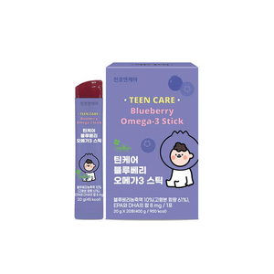[ChunhoNcare] Complément Vitaminique pour Enfants Teencare Bâtonnets d'Oméga-3 à la Myrtille Naturelle pour l'Usage Quotidien des Jeunes - Product Image 4