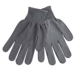 Industrial Protective Hand Gloves Supplier Cotton Grip Gloves for Logistics and Material Handling <b>PVC</b> Dotted Construction Gloves - Product Image 5