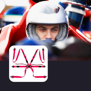 Arnés de Carreras TBRACING ULTRA-D de 2 Pulgadas, FIA 8853-2016, 6 Puntos, para Días de Pista, con Palanca de Liberación Rápida Patentada en Taiwán, Ajustadores de Acero, OEM ODM - Product Image 3