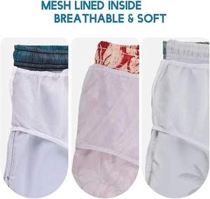 กางเกงว่ายน้ำชายแบบฮาวาย ซับในตาข่าย กางเกงชายหาดมีกระเป๋า - Product Image 5