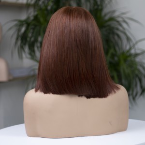 Extensiones de Cabello Ondulado Rojo, Color Negro, Calidad Premium, Voluminosas, Suaves, 100% Cabello Humano, Color Marrón Claro, Sin Pegamento, Largas, Procesadas al Vapor, Remy - Product Image 3