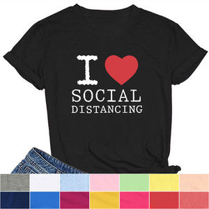 Women's Unisex Crew Neck Printed Knitted T-Shirt Eco-Friendly Organic Cotton Plus Size Fashion Design Online Shopping - Product Image 5