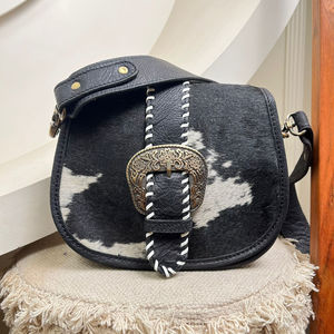 Latest Design Genuine Cowhide Leather Portable Casual Shopping Ladies Fashion Purses Custom Logo High Quality Handbag for Women - Product Image 4