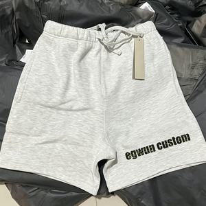 Shorts personnalisés avec logo, motif, style streetwear oversize, coton 280 GSM, toucher doux, qualité supérieure, été, sport, décontracté, anti-plis, respirant - Product Image 1
