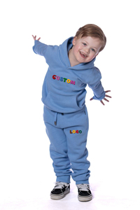 Conjunto Deportivo Ligero y Transpirable para Niños, con Capucha, Talla Grande, 100% Poliéster, para Deportes y Uso Casual, Comodidad Durante Todo el Día - Product Image 4