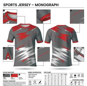Camiseta Deportiva Personalizada por Sublimación, 100% Poliéster, Manga Corta, Impresión Personalizada - Product Image 2