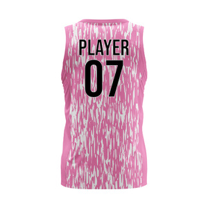 เสื้อบาสเก็ตบอลแบบยูนิเซ็กส์ที่สามารถปรับแต่งได้ ระบายอากาศได้ดี พิมพ์ลายแบบซับลิเมชั่น ซับเหงื่อ แห้งเร็ว ชุดฝึกซ้อมบาสเก็ตบอล - Product Image 2