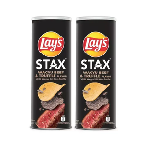 Wholesale Lay's Stax Wagyu Beef & Truffle <b>Potato</b> Chips 90g Halal Crispy <b>Potato</b> Snack Competitive Price Export - Product Image 2