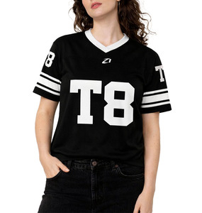 Conjunto de Uniforme de Fútbol Americano Personalizado en Blanco y Negro, Transpirable, Antibacterial, de Secado Rápido, Unisex, Nueva Llegada 2026 - Product Image 6