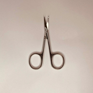 Professional Manicure Pedicure <b>Nail</b> Scissors with Stainless Steel Sharp Curved Blades Ergonomic Comfortable Grip Handles - Product Image 1