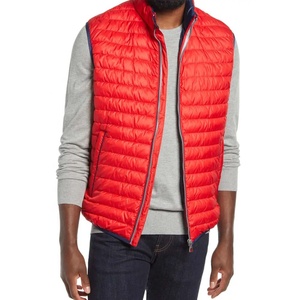 Chaleco Acolchado Ecológico para Hombre, Cálido, Impermeable, Cortavientos, con Cierre, Cuello Redondo, Talla Grande, Ligero - Product Image 2