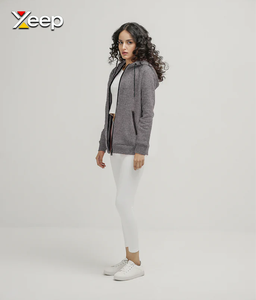 Sudadera con Capucha XEEP Personalizada, Informal, de Invierno, Tejida, con Estampado por Transferencia de Calor, para Hombre, con Logotipo Frontal, Bolsillo, Transpirable y de Secado Rápido - Product Image 5