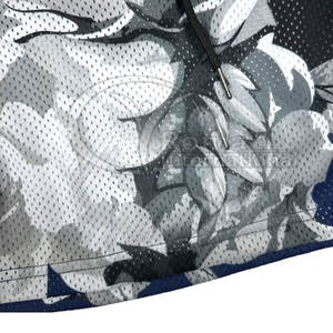 Pantalones Cortos Deportivos Transpirables de Secado Rápido, Pantalones Cortos Deportivos de Malla Personalizados al por Mayor para Hombre, Pantalones Cortos de Malla Sublimados con Logotipo Personalizado para Hombre - Product Image 2