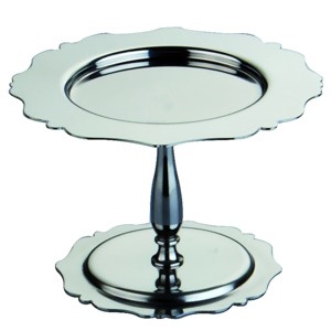Base Redonda de Cristal para Pastel con Base Acanalada, 1 Pieza, Soporte Decorativo para Postres - Product Image 6