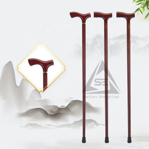 Bâtons de marche en bois modernes, légers et durables, avec poignée antidérapante, vente en gros, pour le camping - Modèle 2026 du meilleur fabricant - Product Image 3