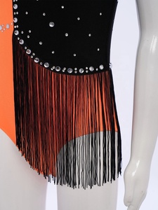 Justaucorps de gymnastique pour filles de 6 à 16 ans, idéal pour la danse, la gymnastique, le patinage artistique, les compétitions, les cours, les spectacles sur scène et la danse moderne. - Product Image 4