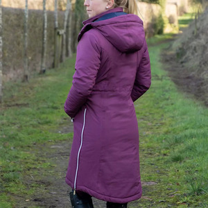 Nouvelles vestes softshell d'équitation personnalisées de qualité supérieure pour femmes, longues, en polaire, imperméables - Product Image 3