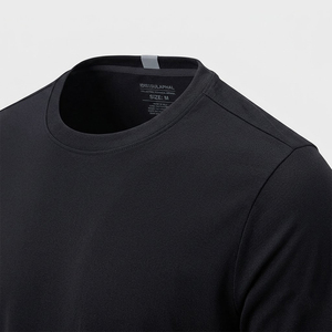 T-shirt personnalisé pour homme 100% polyester, manches courtes, col rond, léger, impression par sublimation, vente en gros - Product Image 6